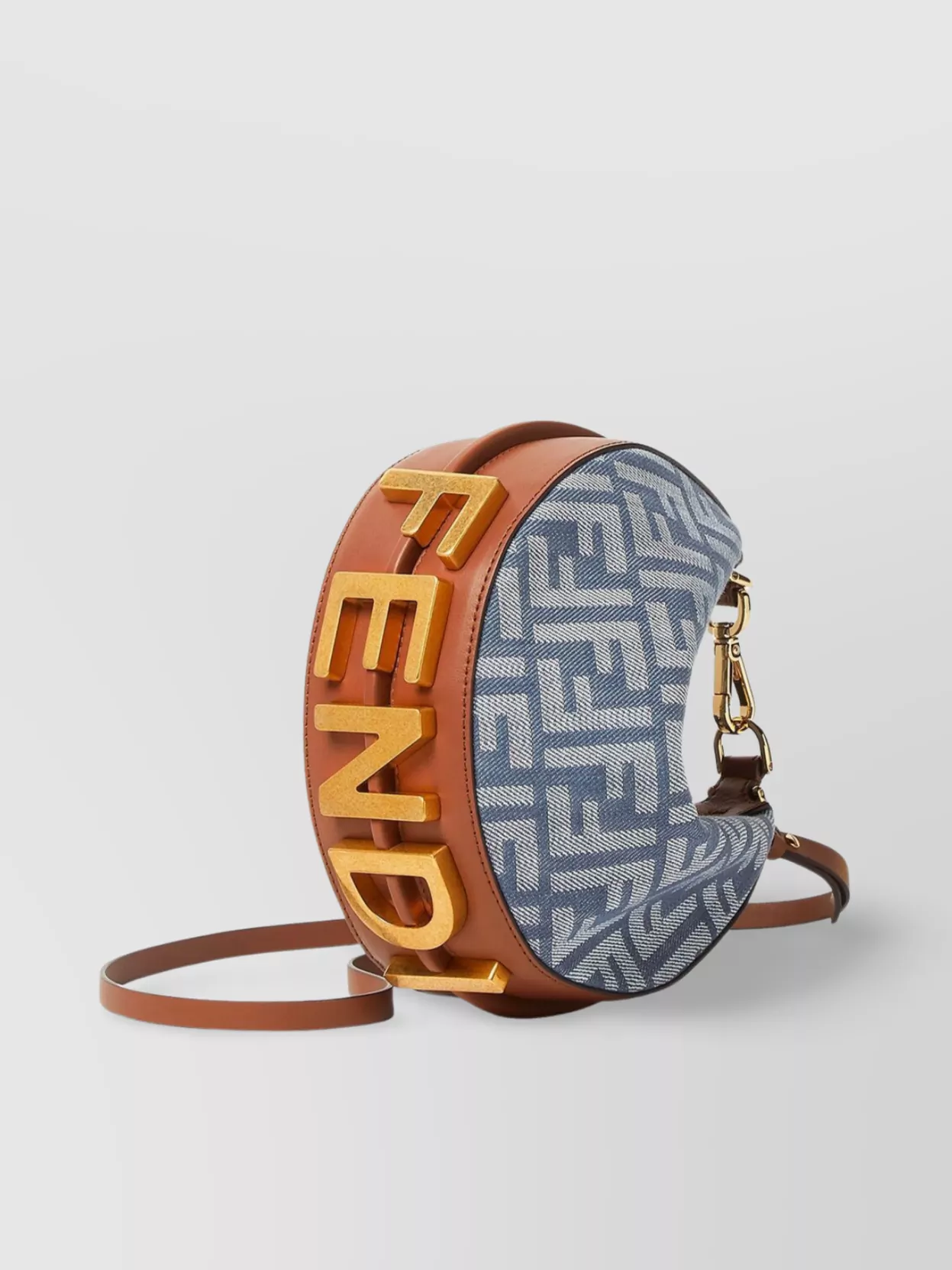 Fendi Small Ff Logo Crossbody Bag