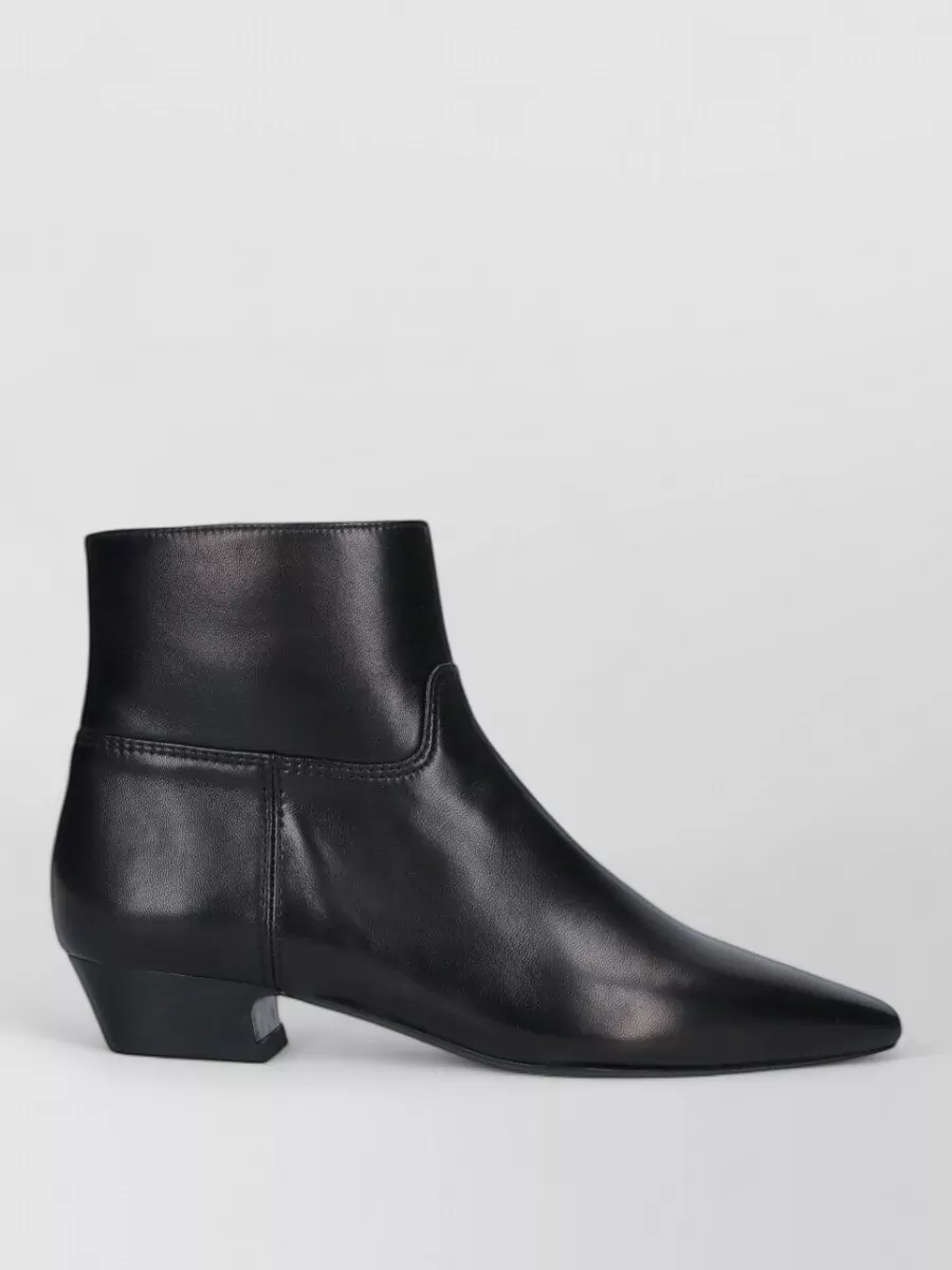 Stuart Weitzman Leather Ankle Boots