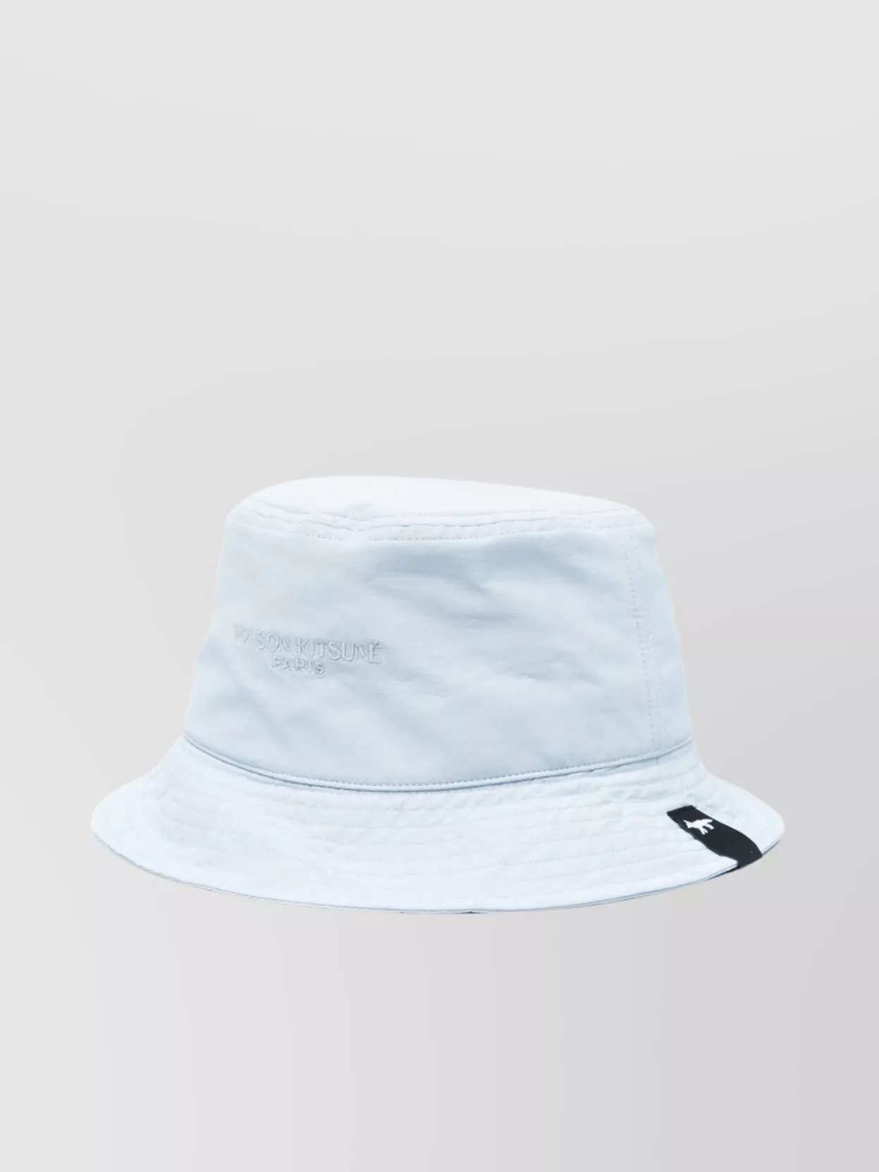 Shop Maison Kitsuné Streamlined Logo Bucket Hat