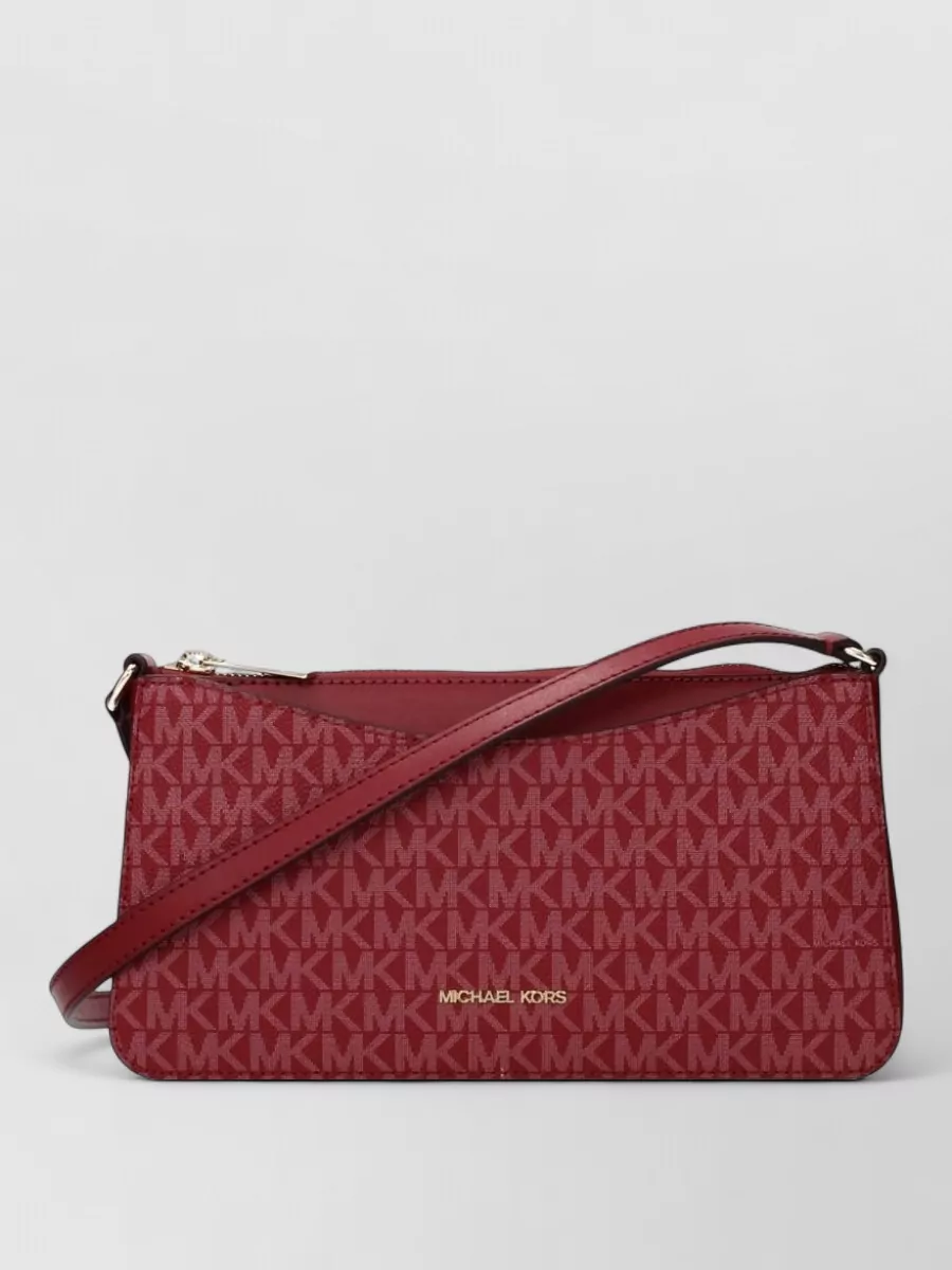 Michael Kors bradshaw fabric clutch bag