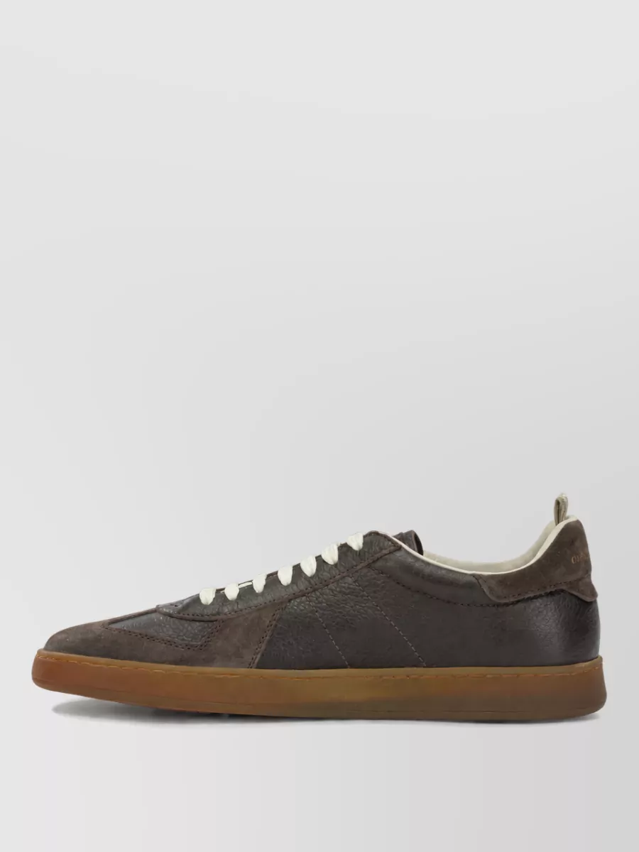 Officine Creative Leather Low-Top Sneakers