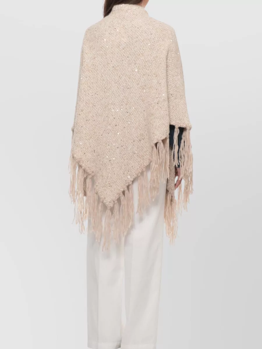Peserico Fringed Cape