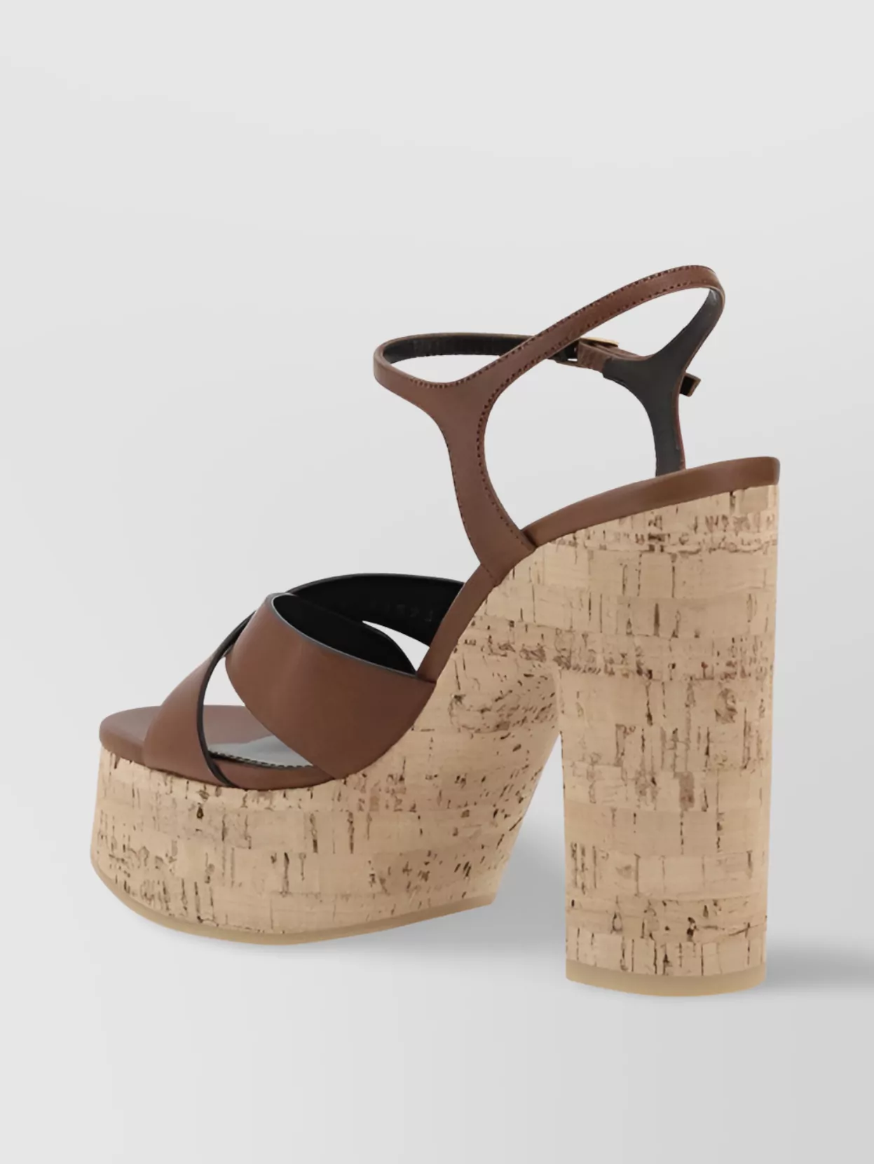 Saint Laurent Bianca Sandals In Neutrals