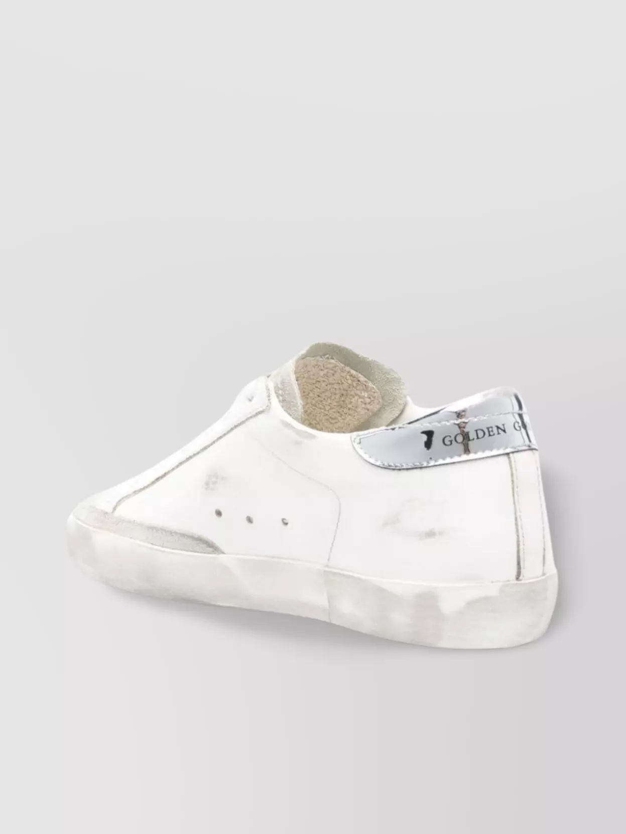 Golden Goose Low Top Sneakers Glitter Detailing