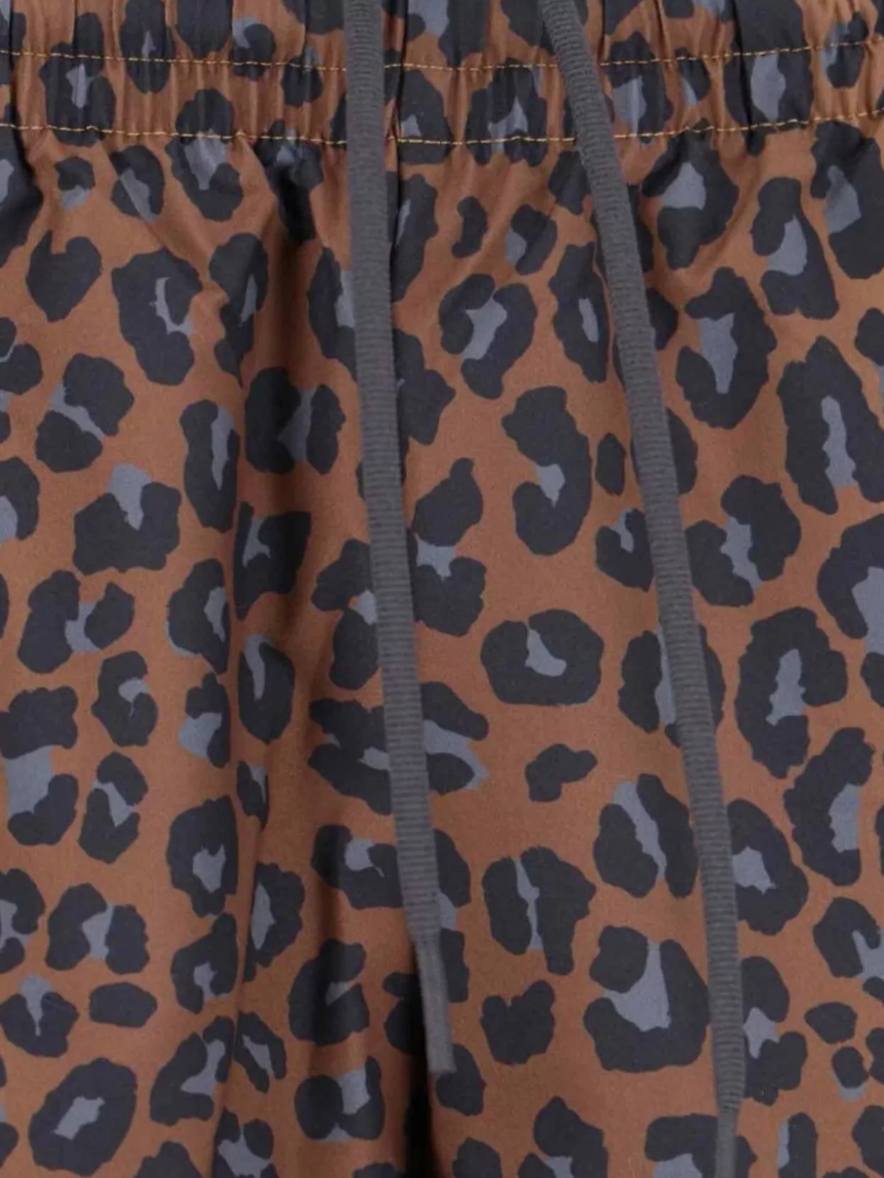 Adidas Wide Leg Animal Print Trousers With Stripes