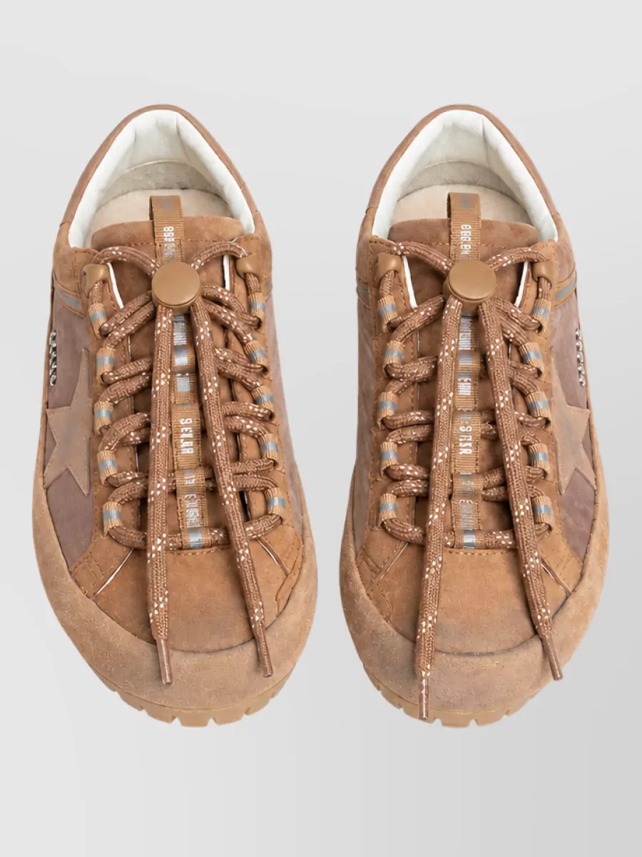 Golden Goose Leather Low-Top Sneakers