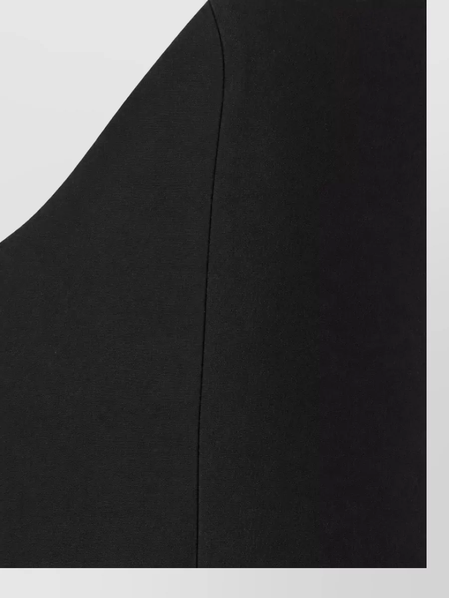 Valentino Garavani Silk Virgin Wool Midi Dress