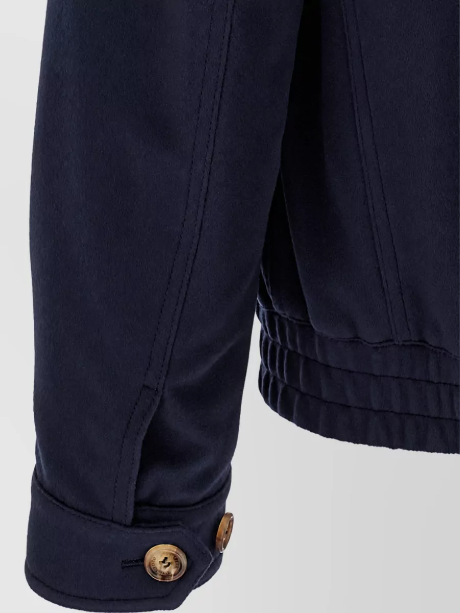 Brunello Cucinelli Wool Bomber Jacket