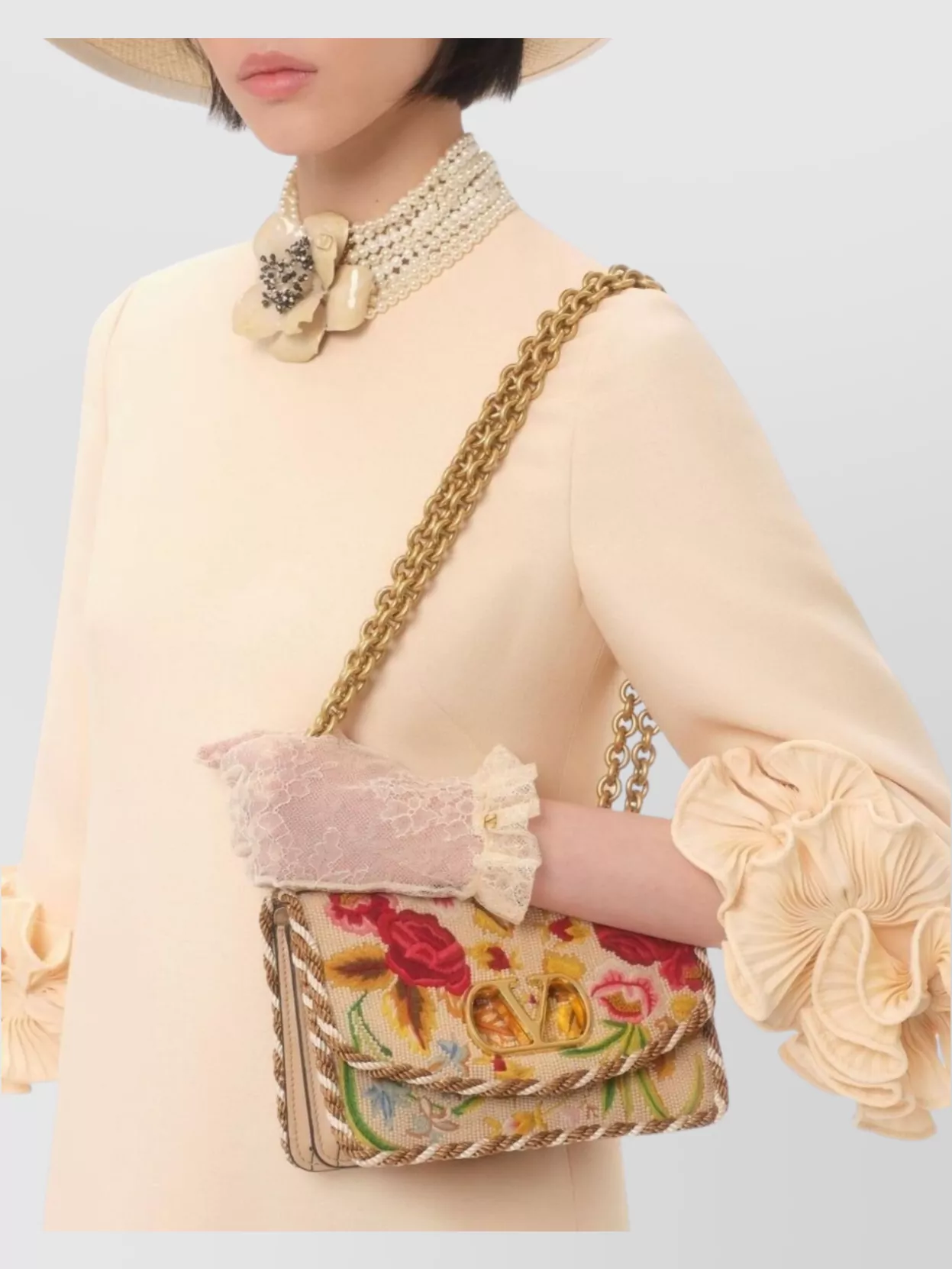 ワンピース VALENTINO WOOL AND SILK SHORT DRESS Valentino Mini dress in wool and silk blend | The Fashion Square