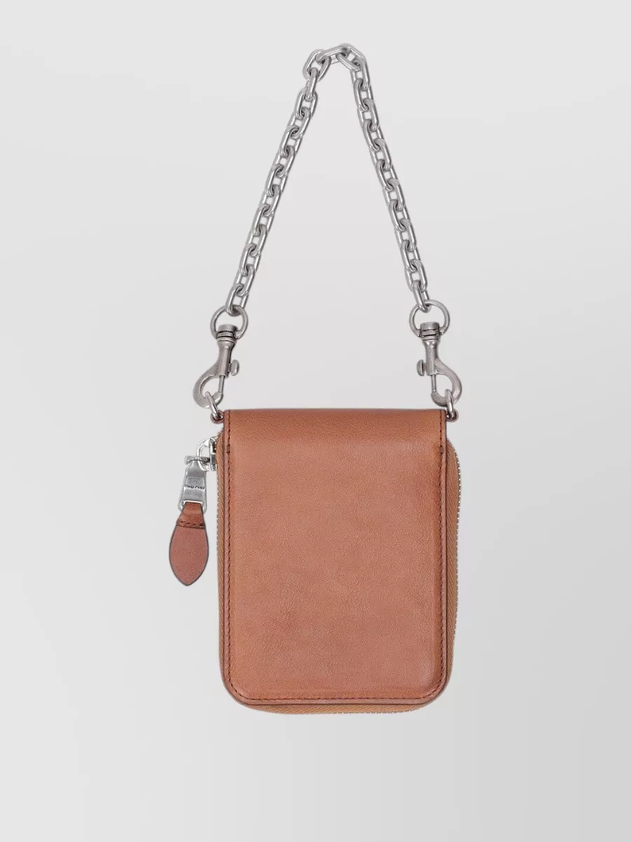 Miu Miu leather purse