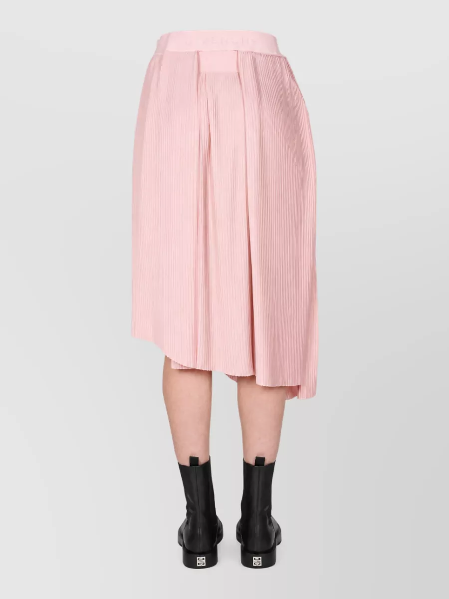 Givenchy Pleated Asymmetric Skirt