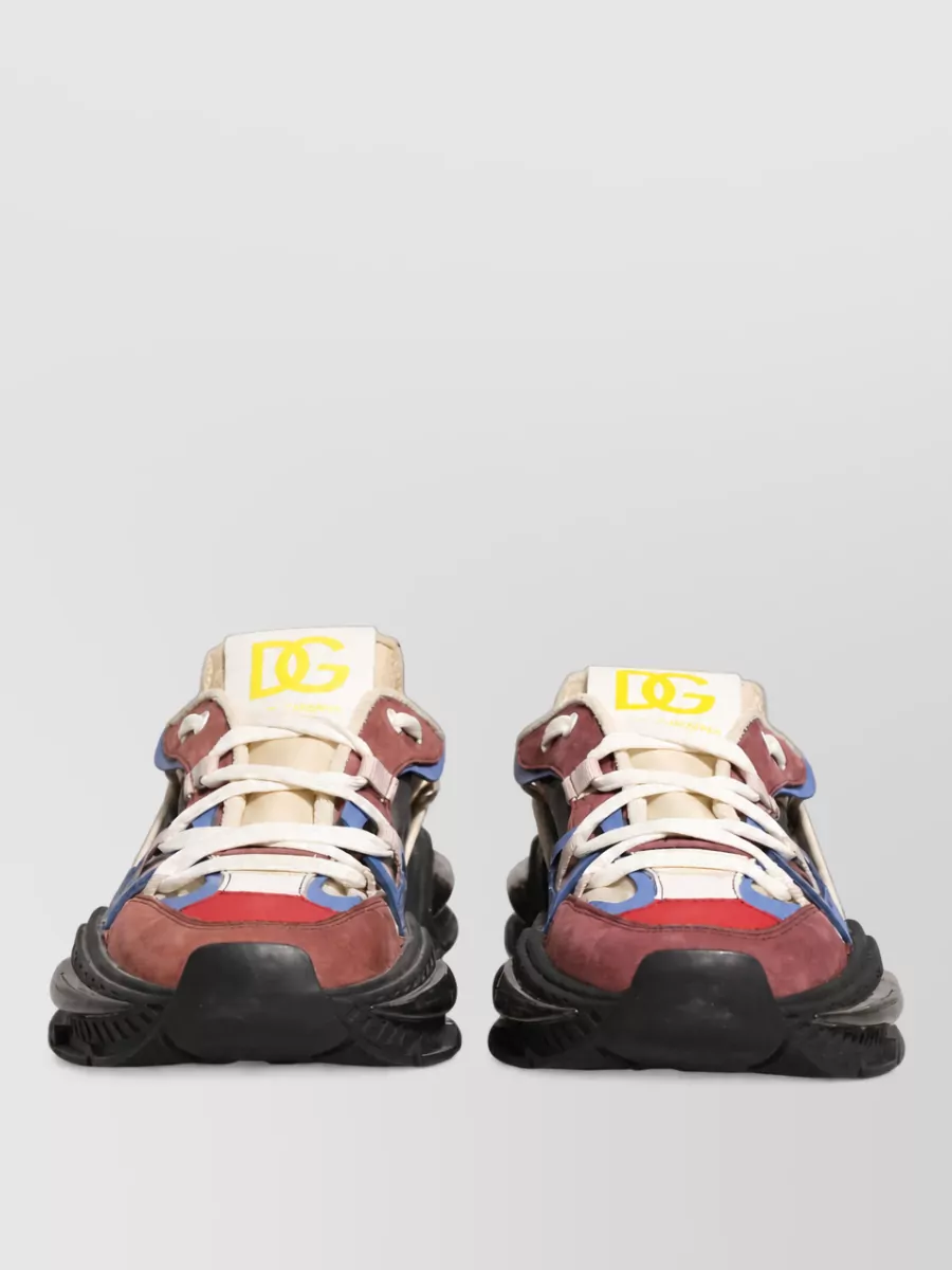 Dolce&Gabbana leather panelled sneakers