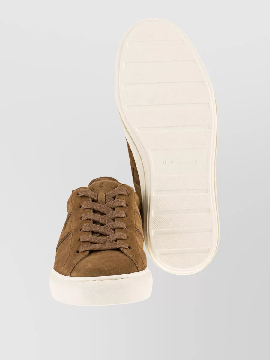 Hogan Suede Leather Lace-Up Trainers