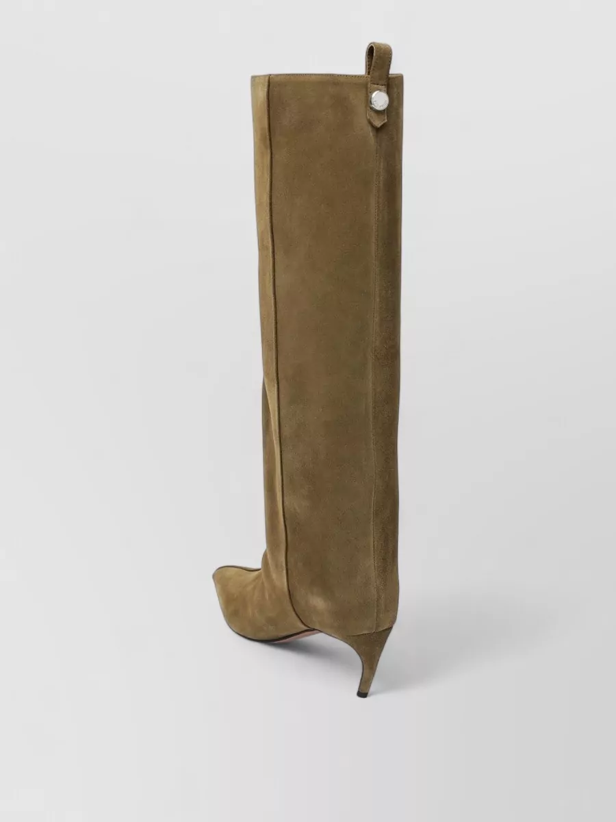 The Attico Leather High Boots