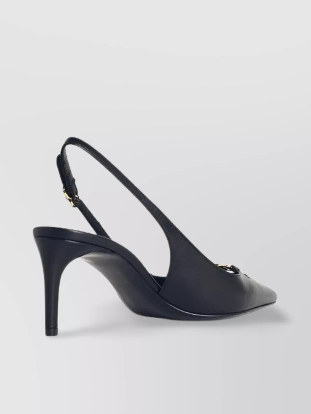 Dolce&Gabbana Slingbacks En Cuir Noir