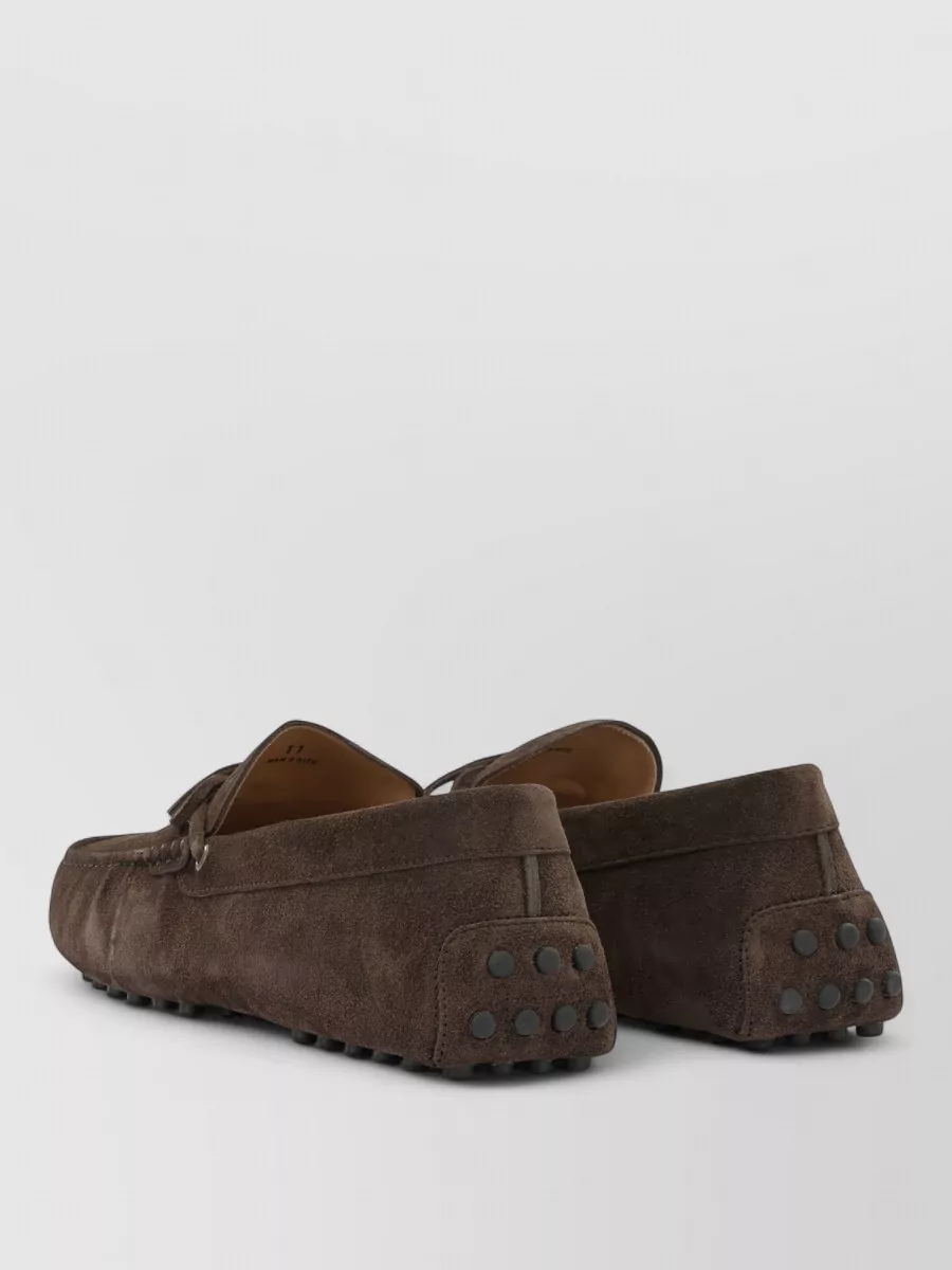 Tod's Leather Boat Shoes