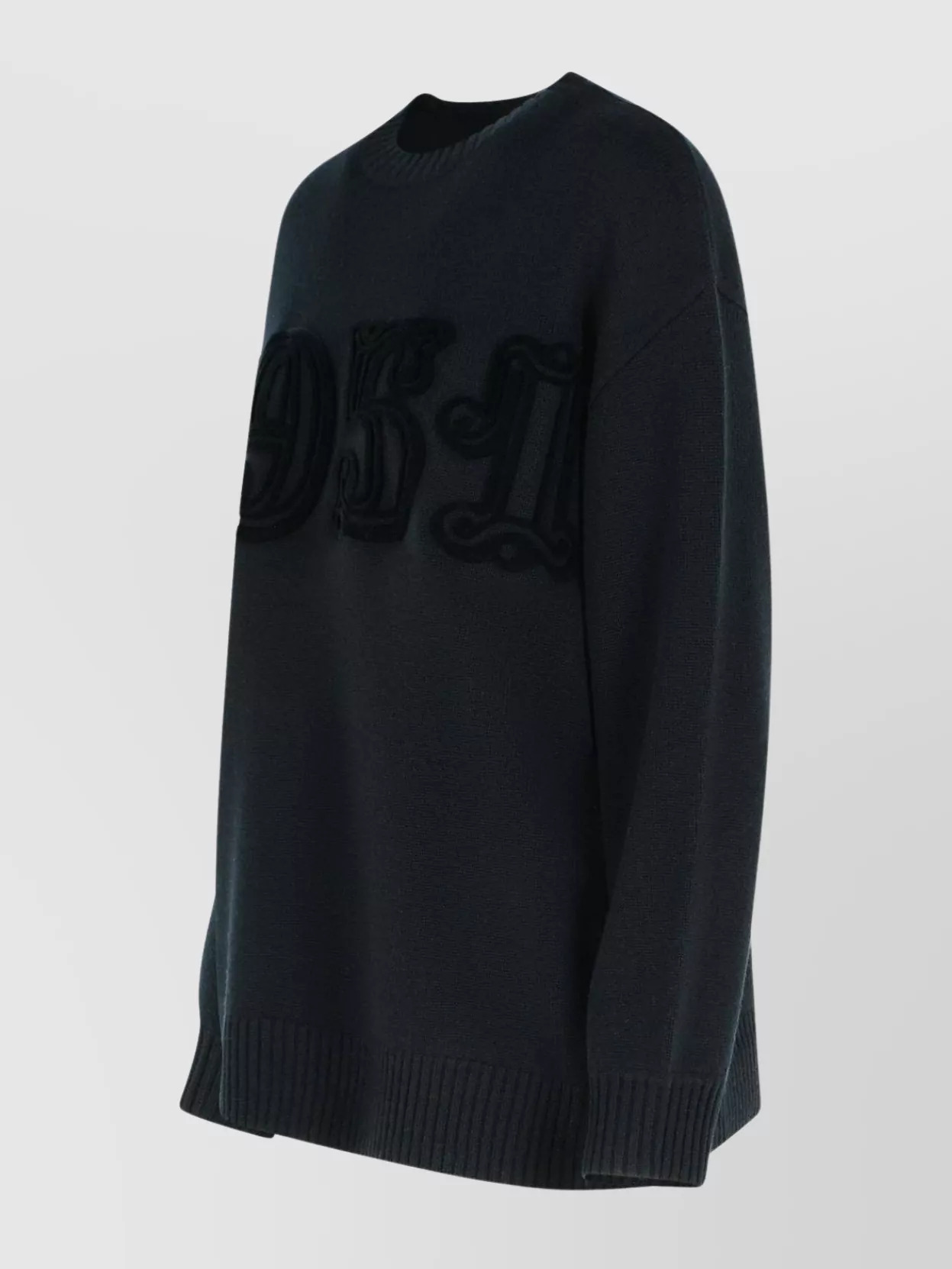 Max Mara Cashmere And Wool Crew Neck Sweater