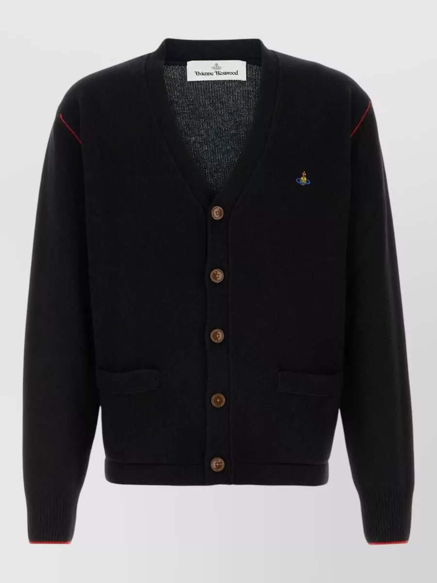 Vivienne Westwood Cashmere wool crewneck cardigan