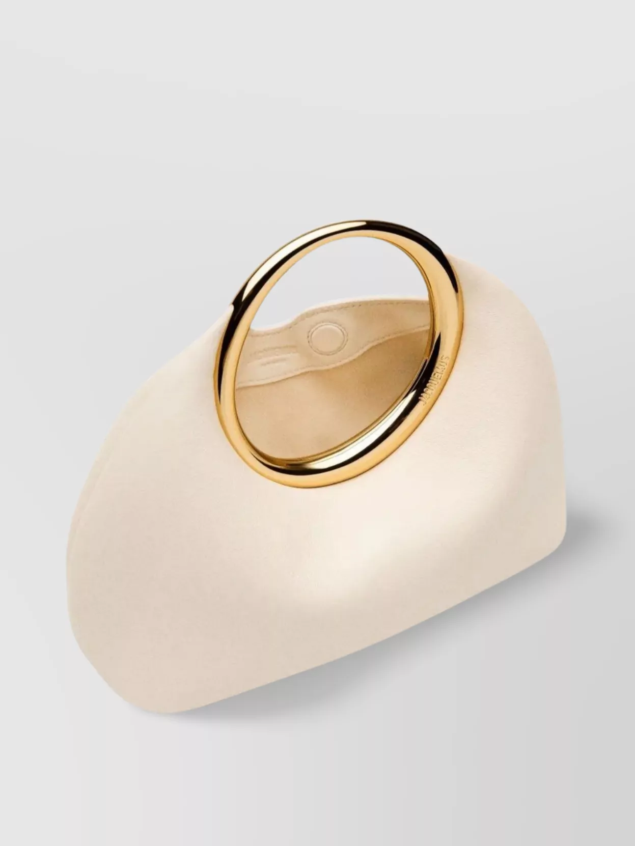 Jacquemus Nappa Tote Gold Accents