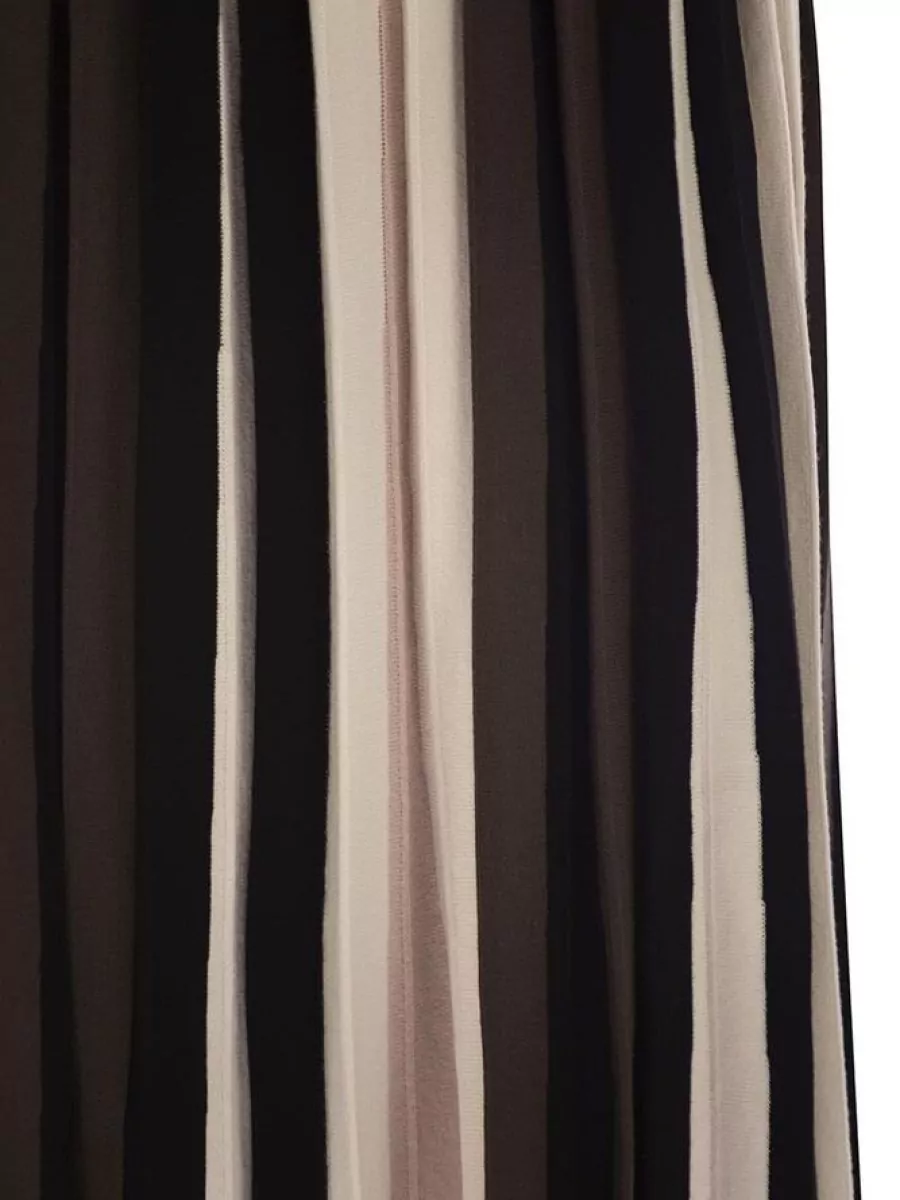 Weekend Max Mara Viscose Pleated Midi Skirt