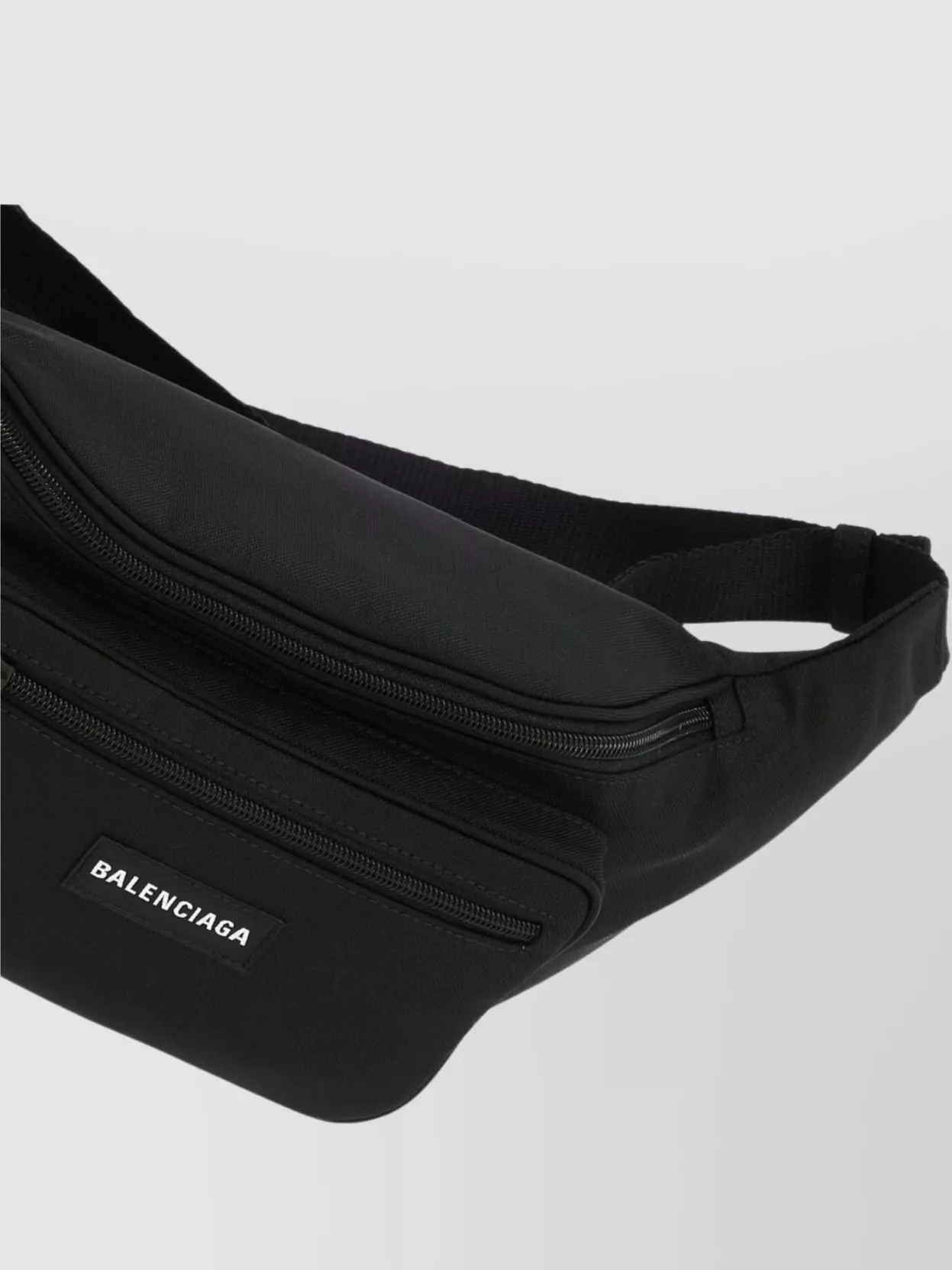 Balenciaga Adjustable Strap Waist Pouch With Front Zip Pocket
