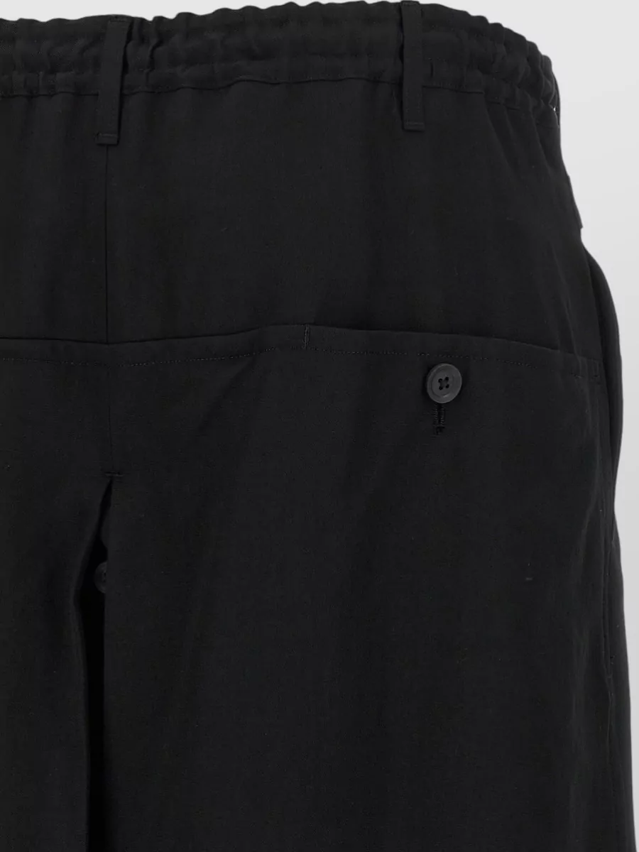 Yohji Yamamoto Wool Wrap Shorts