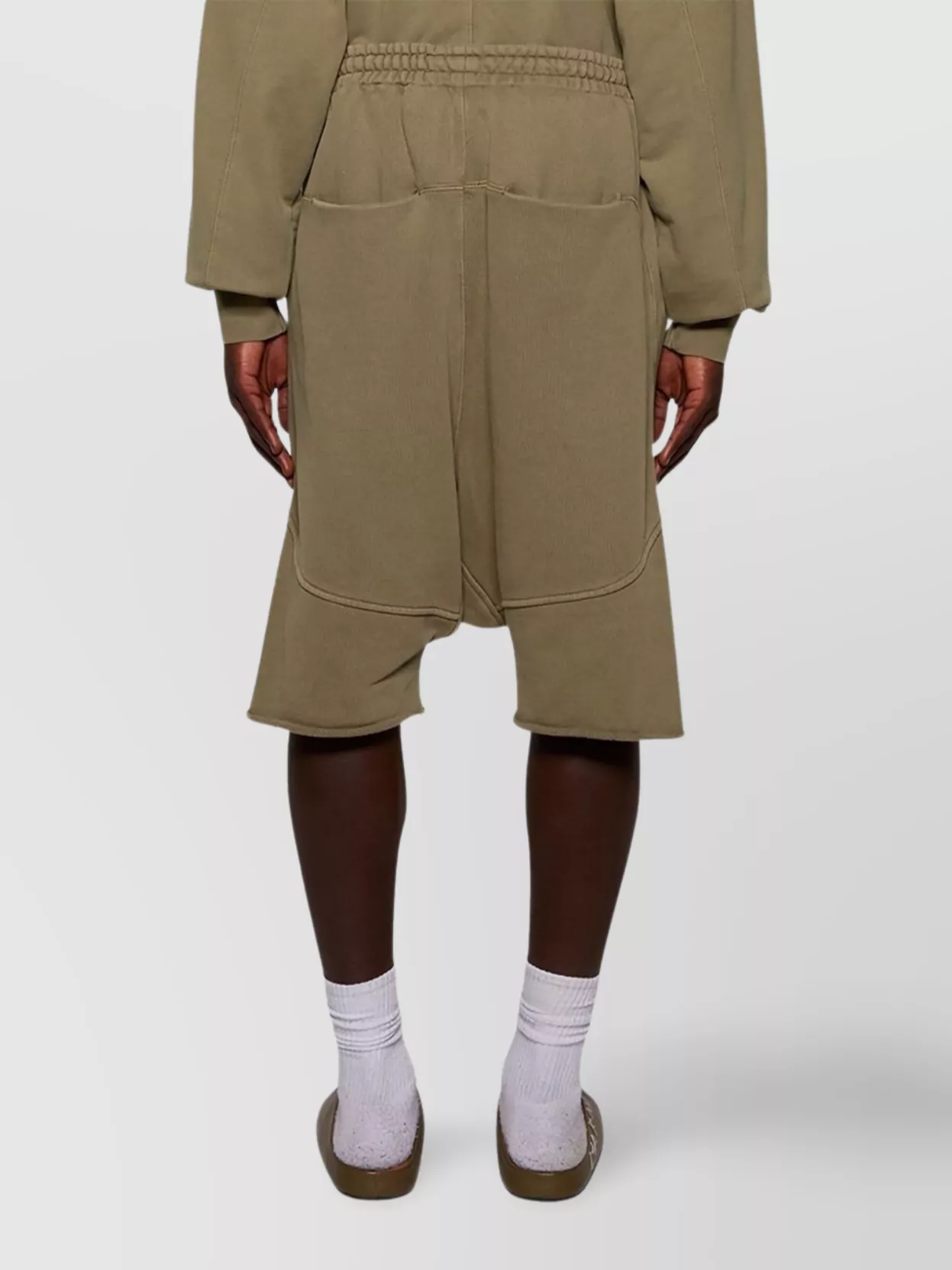 Shop Entire Studios Heavy Drop Short Cork In Metallic
