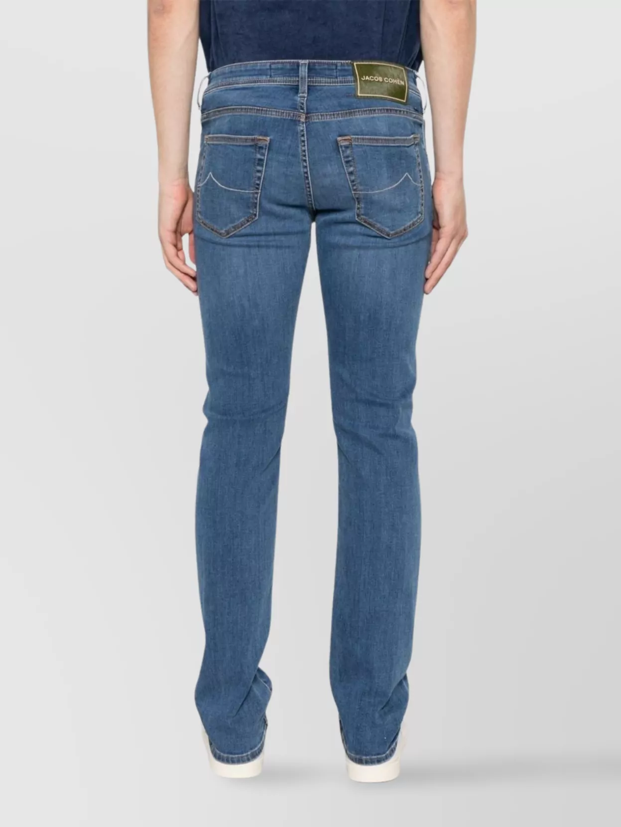 Jacob Cohen Straight Trousers Belt Loops