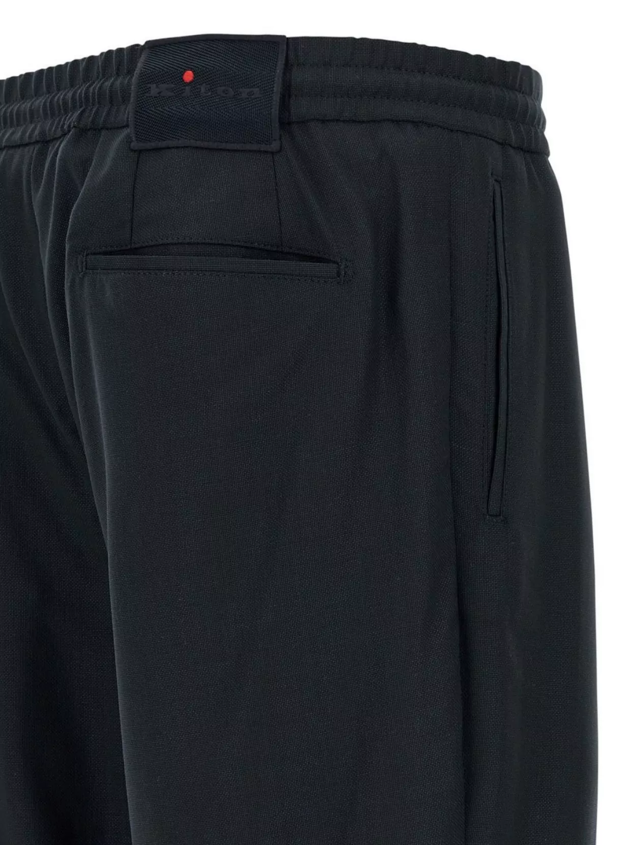 Kiton Easy Fit Pull-On Trousers Featuring Pockets