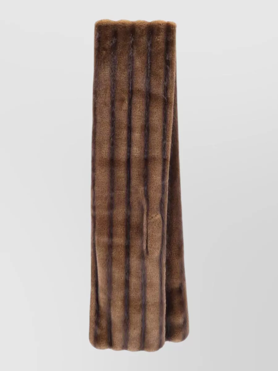 The Frankie Shop faux fur scarf