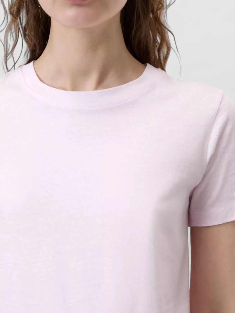 Closed Cotton Crew-Neck Short-Sleeve T-Shirt