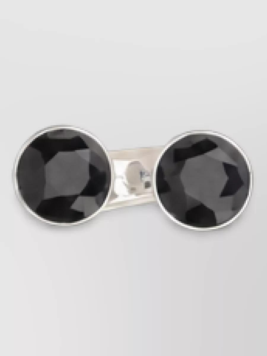 Dries Van Noten stone ring earrings