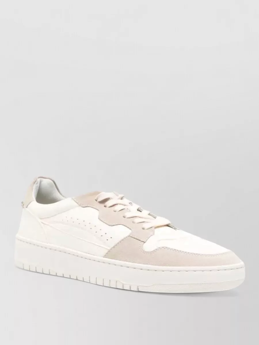 Eleventy Leather Low-Top Sneakers