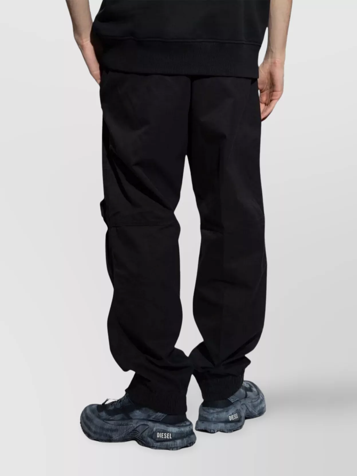 Diesel Cargo Pocket Elastic Waistband Trousers