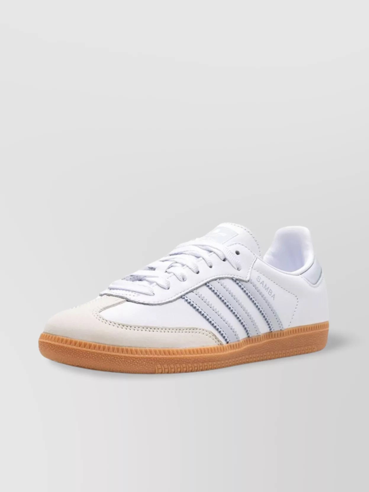Adidas Originals Logo Sneakers With Contrasting Heel Counter In White