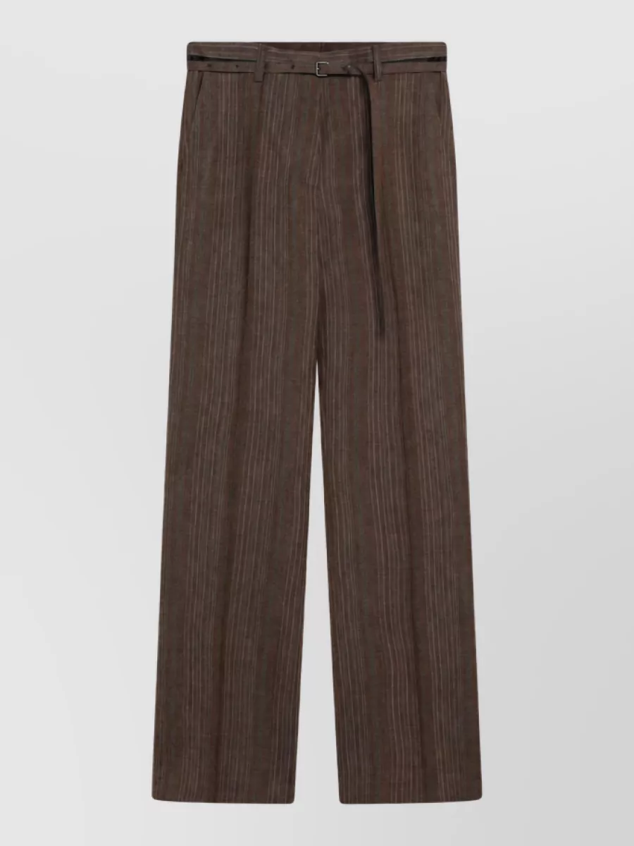 Dries Van Noten slim-fit flared trousers
