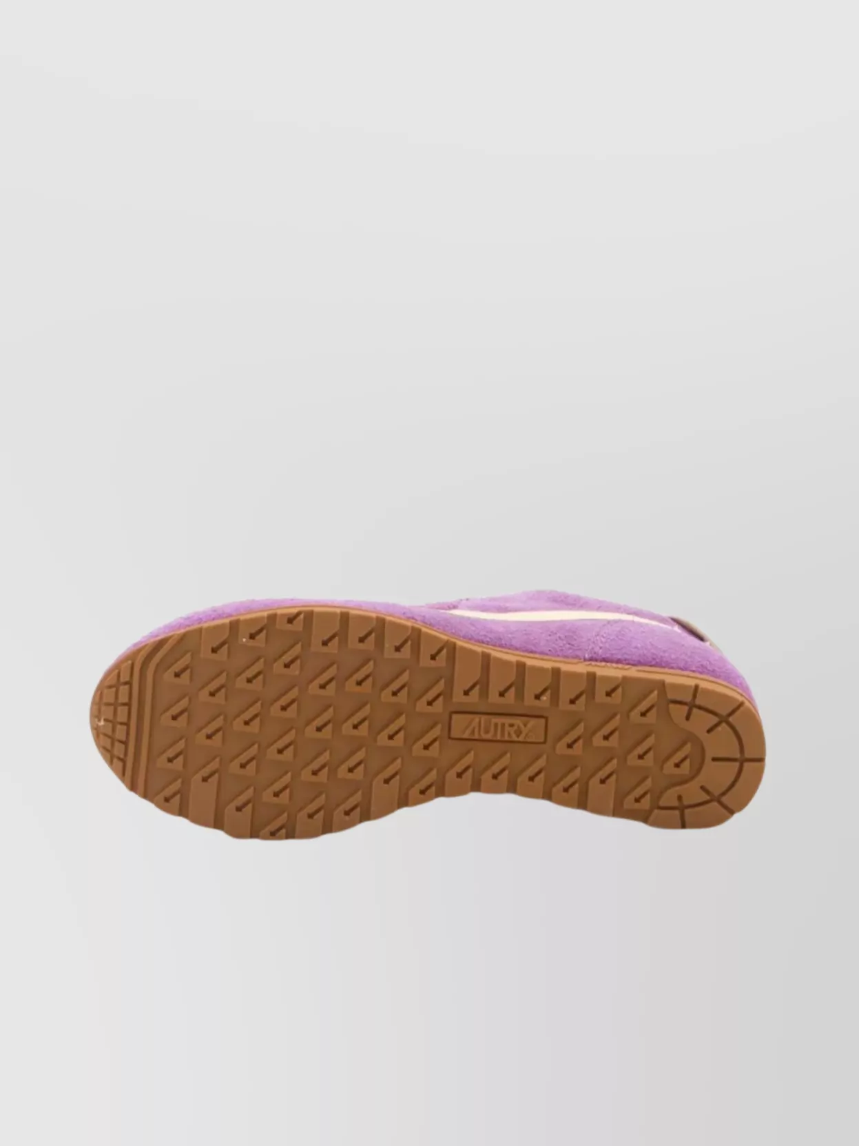 Autry Low Suede Leather Sneakers With Contrast Panels