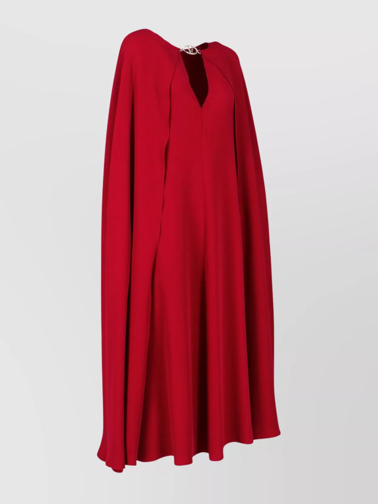 Valentino Knee Length Dress Flowing Silhouette