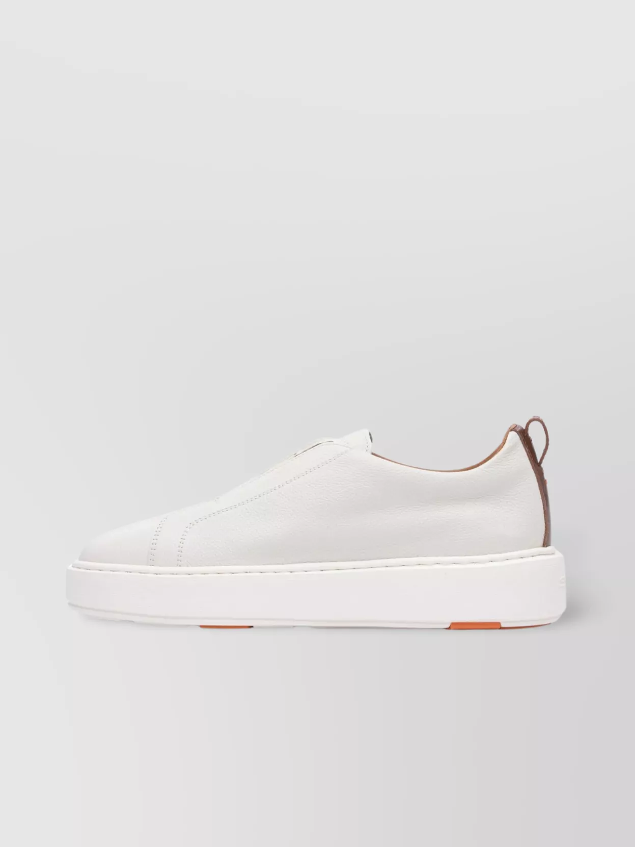 Santoni Heel Tab Slip-On Sneakers