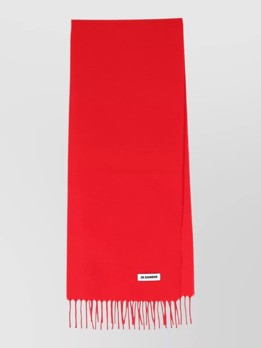 Jil Sander wool scarf