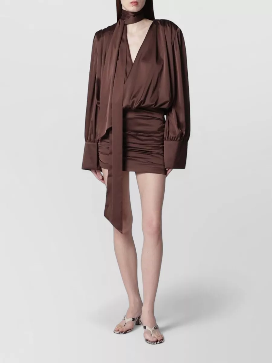Rotate mini dress