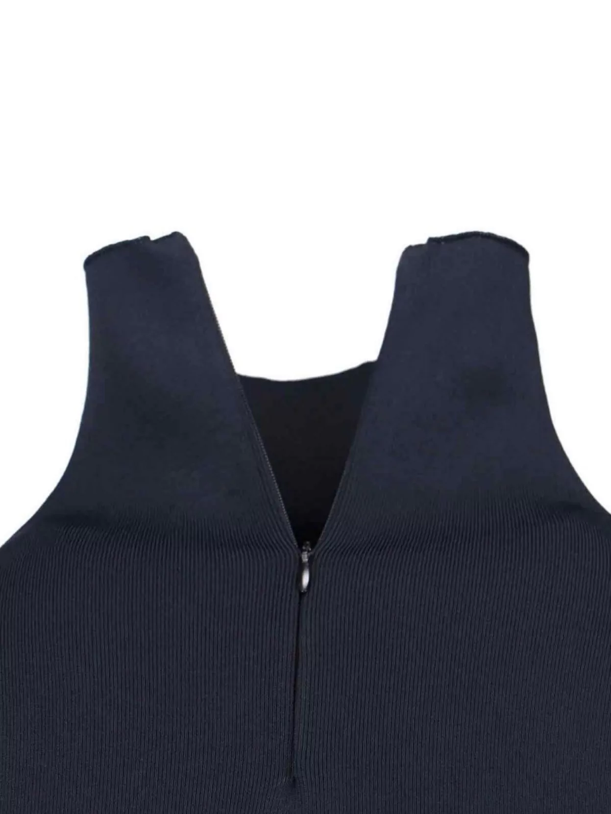 Calvin Klein Fitted Long Sleeve High Neck Dress