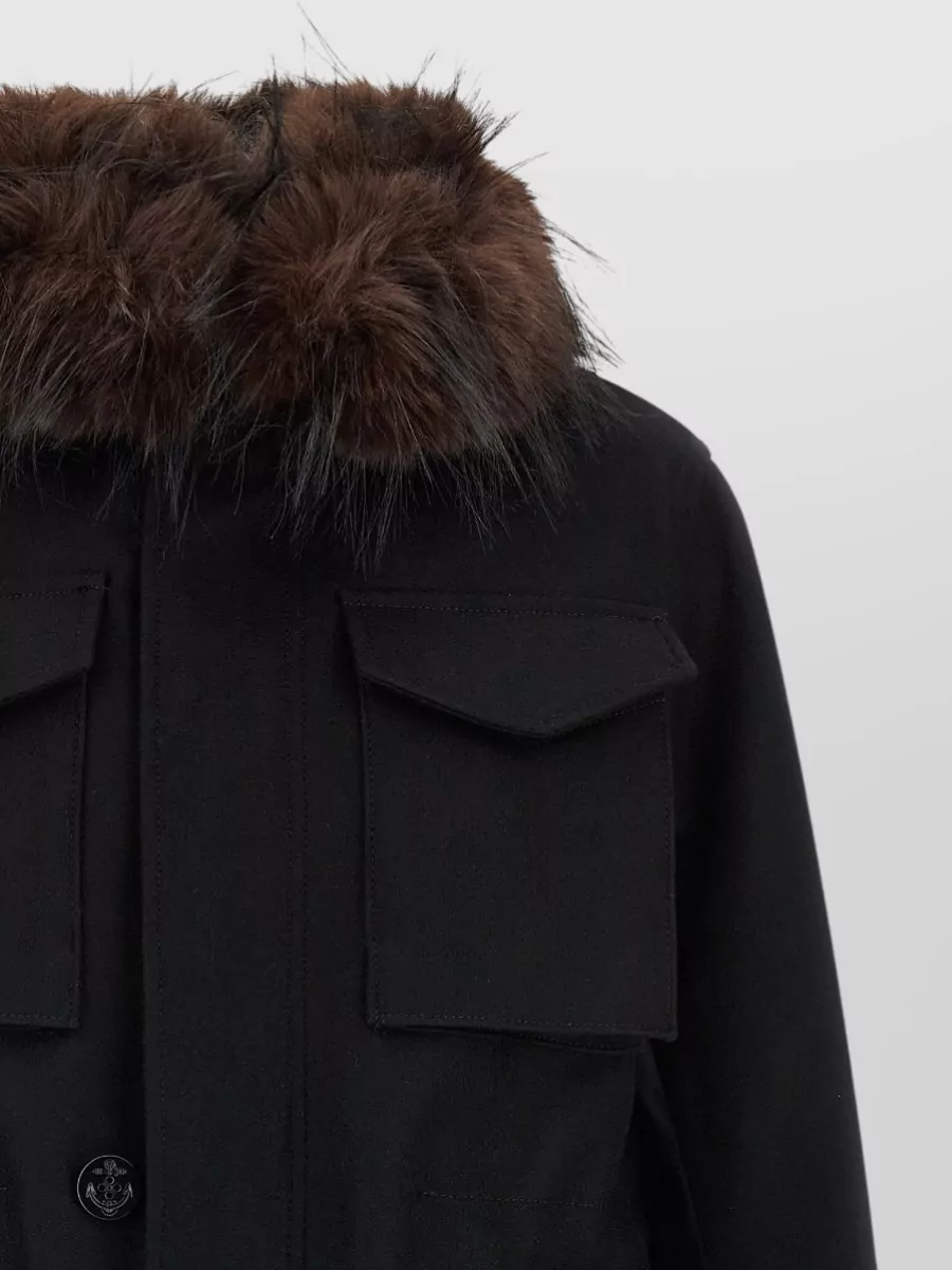 Sacai Wool Oversized Coat