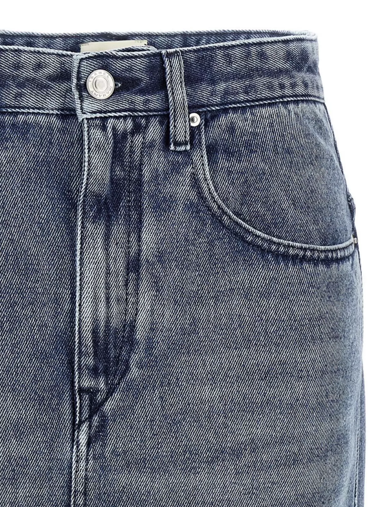 Isabel Marant 'pocketed Belt Loops Skirt'
