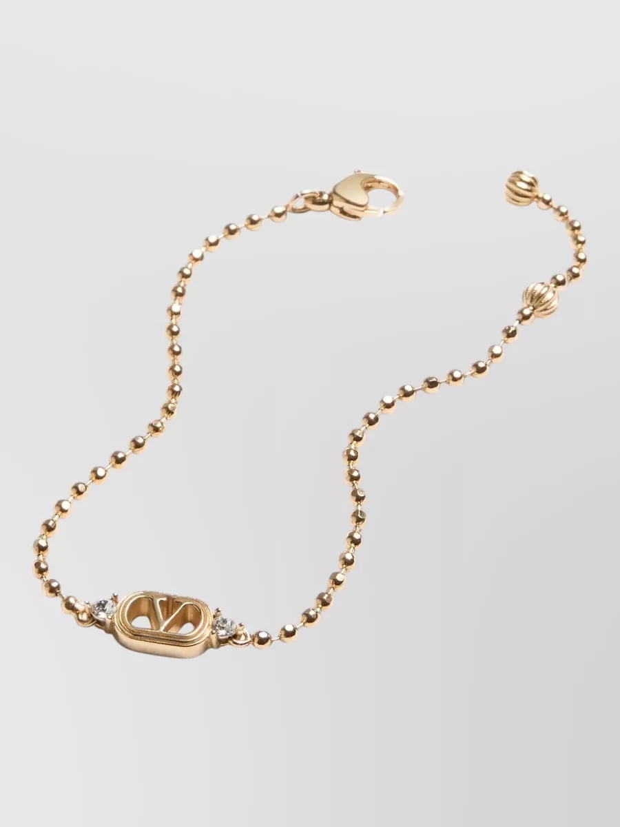 Valentino Garavani Crystal-Embellished Bracelet