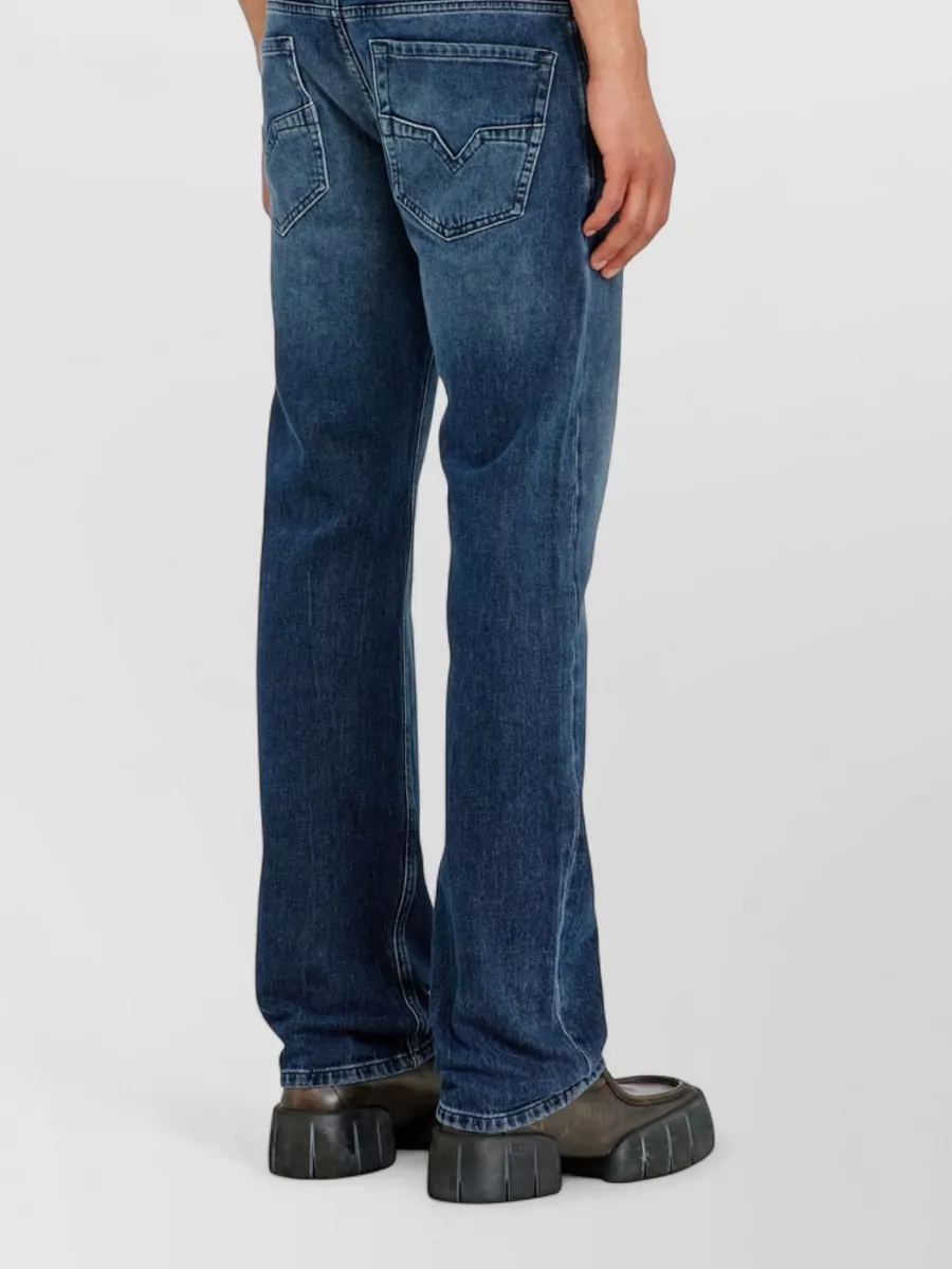 Diesel Denim Straight-Leg Jeans