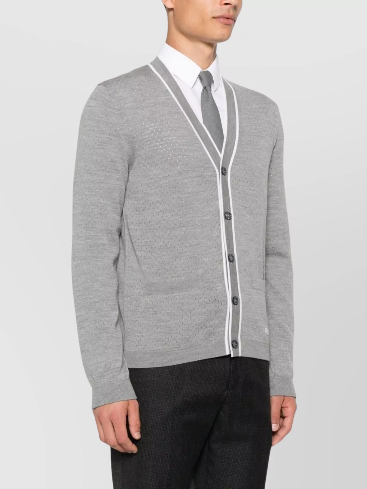 Gucci V-Necked Cardigan Front Pockets