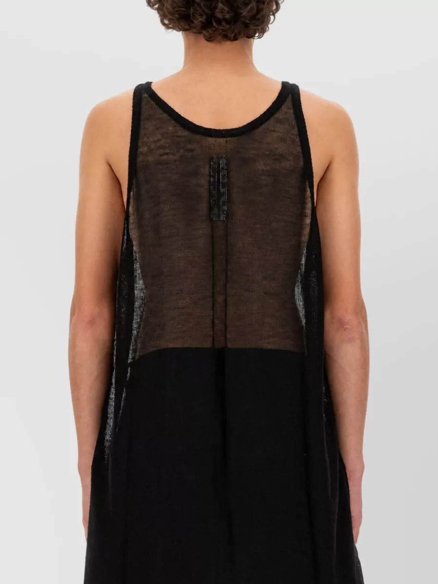 Rick Owens Wool Knitted Tank Top