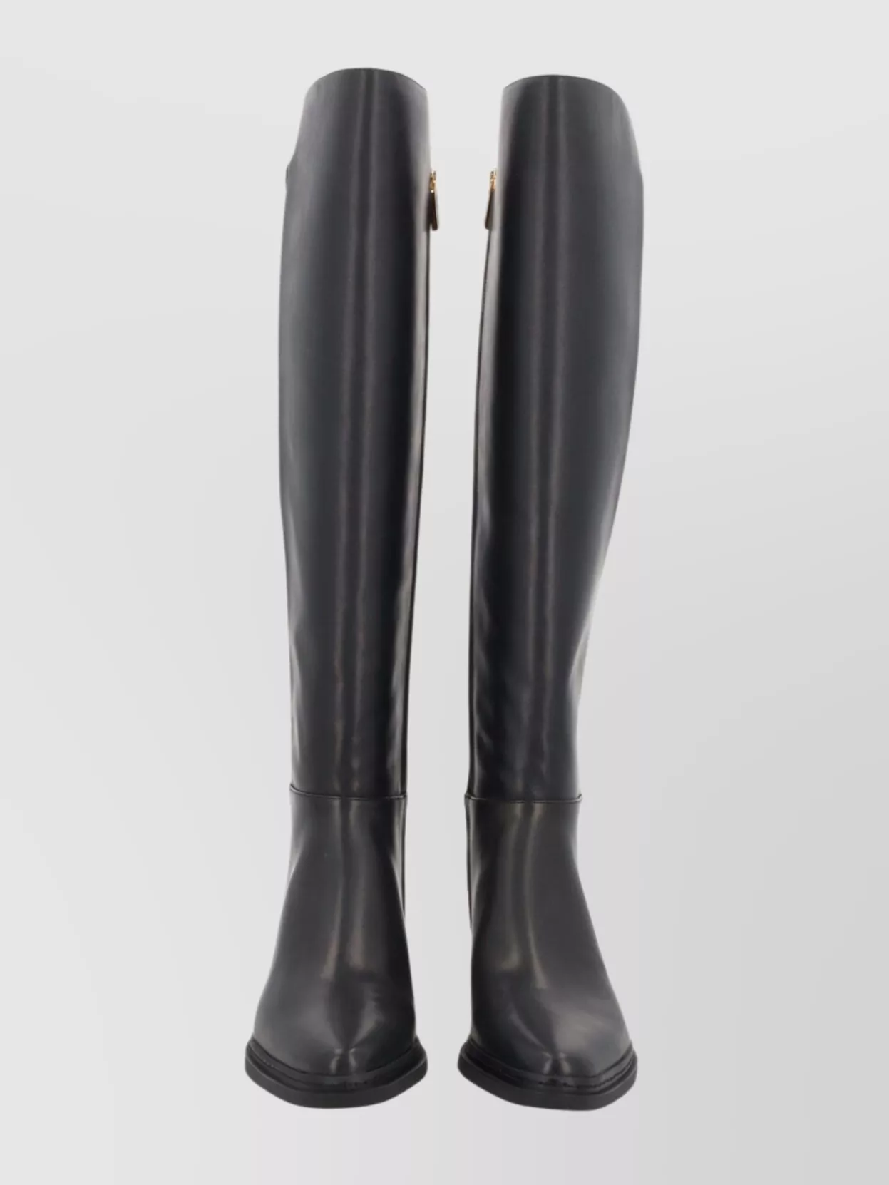 Michael Kors Knee-High Block Heel Round Toe Boots