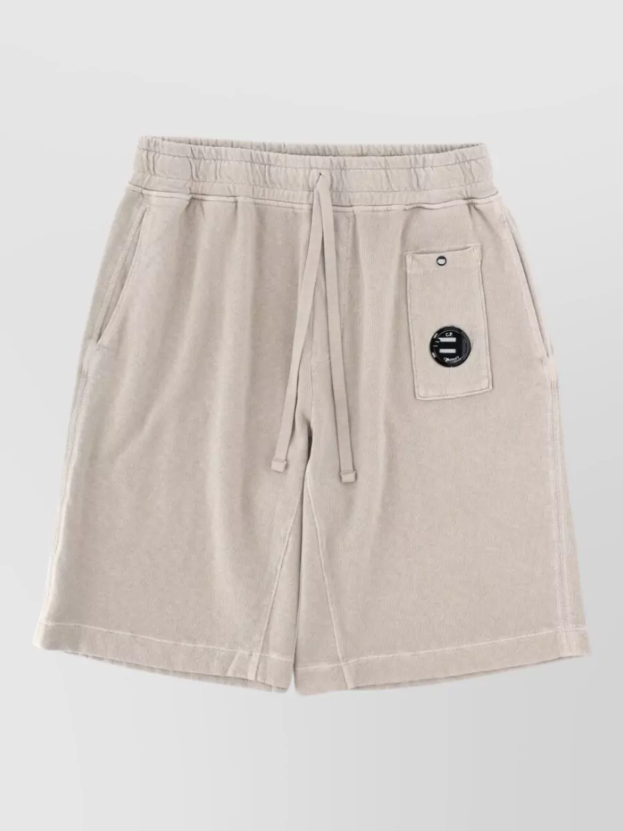 C.p. Company Cotton Track Shorts